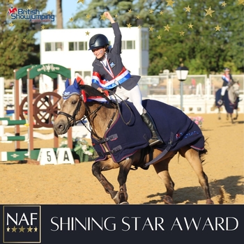 Rebekka Sutherland from Scotland is the latest NAF Shining Star